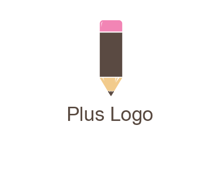 pencil forming letter i shape graphic
