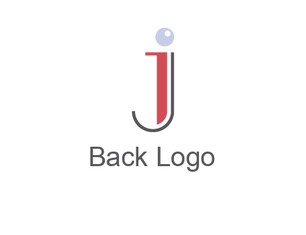 letter I in letter J