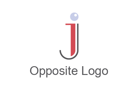 letter I in letter J