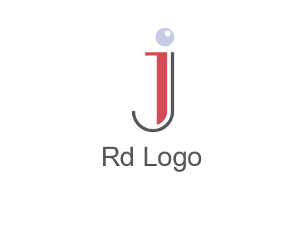 letter I in letter J