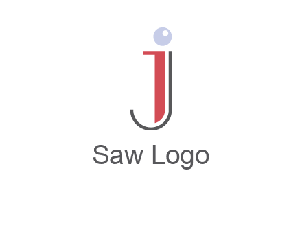letter I in letter J