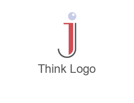 letter I in letter J