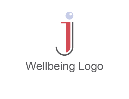letter I in letter J