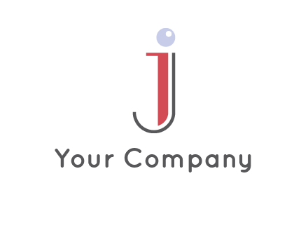 letter I in letter J