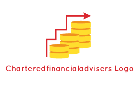 arrow over coins logo