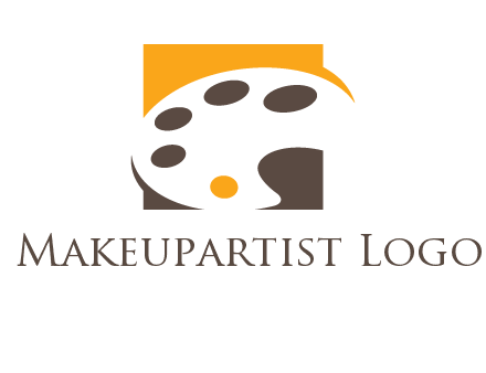 paint tray inside the square logo