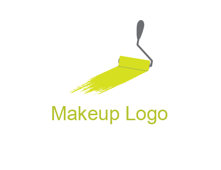 roller paint brush logo