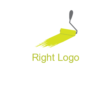 roller paint brush logo