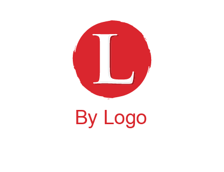 letter inside circle logo
