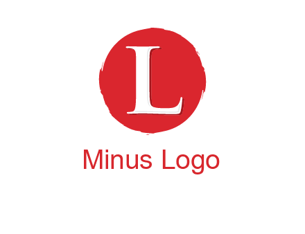 letter inside circle logo
