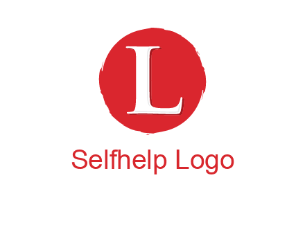 letter inside circle logo
