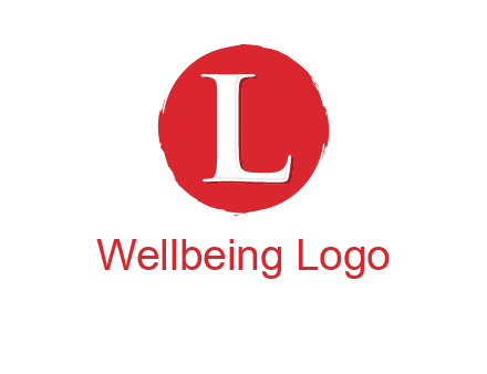 letter inside circle logo