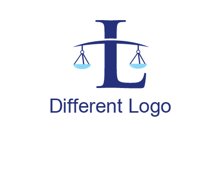 letter L inside scales logo