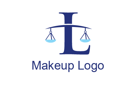 letter L inside scales logo