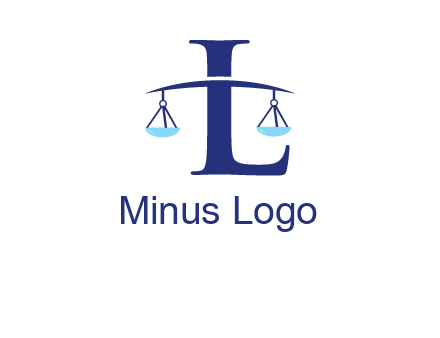 letter L inside scales logo