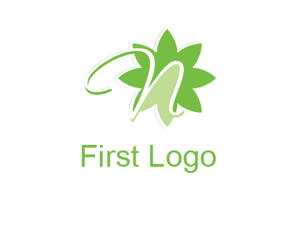 letter n is in the flower logo