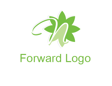 letter n is in the flower logo