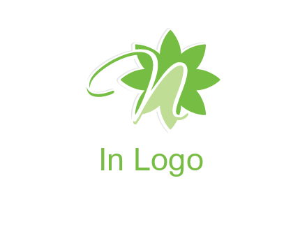 letter n is in the flower logo
