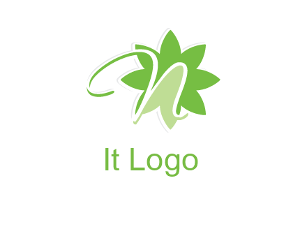 letter n is in the flower logo