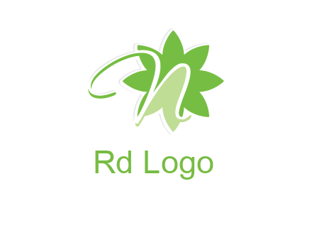 letter n is in the flower logo