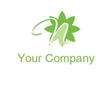 letter n is in the flower logo