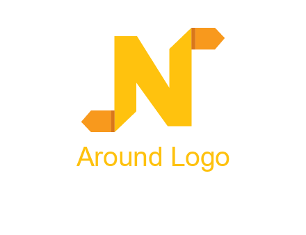 letter N with arrows on its corners