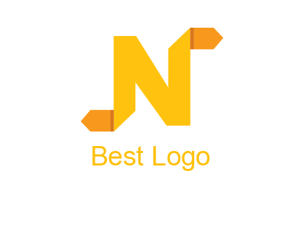 letter N with arrows on its corners