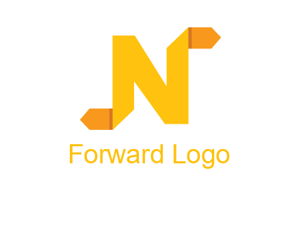 letter N with arrows on its corners