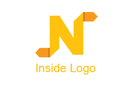 letter N with arrows on its corners