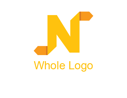 letter N with arrows on its corners