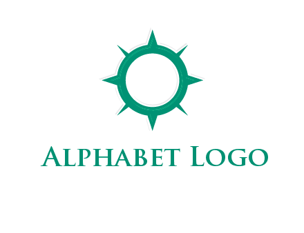 letterr O is present inside a compass logo