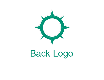 letterr O is present inside a compass logo