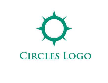 letterr O is present inside a compass logo