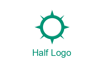 letterr O is present inside a compass logo