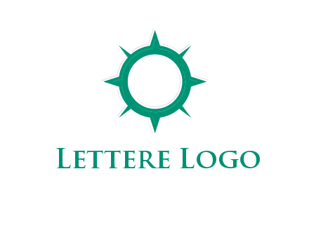 letterr O is present inside a compass logo