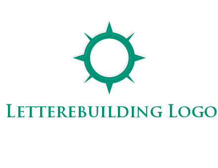 letterr O is present inside a compass logo