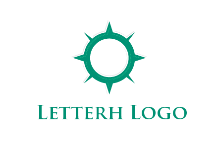 letterr O is present inside a compass logo