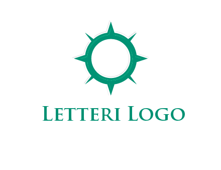 letterr O is present inside a compass logo