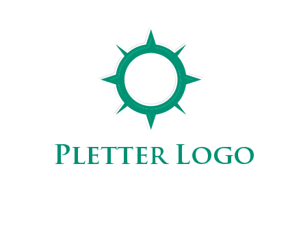 letterr O is present inside a compass logo