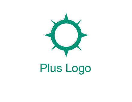 letterr O is present inside a compass logo