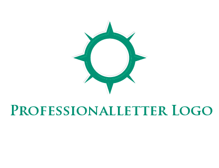 letterr O is present inside a compass logo