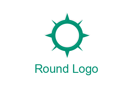 letterr O is present inside a compass logo