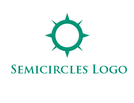 letterr O is present inside a compass logo