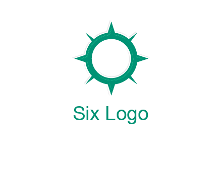 letterr O is present inside a compass logo