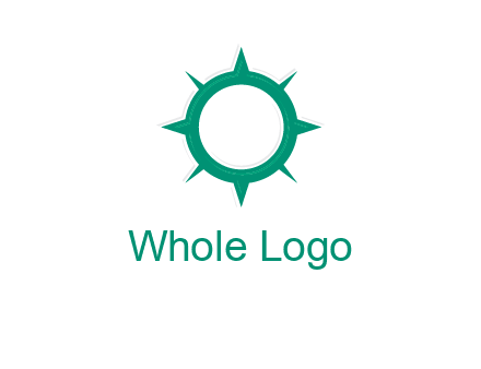 letterr O is present inside a compass logo