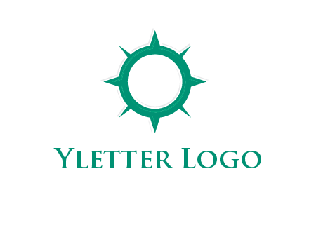 letterr O is present inside a compass logo