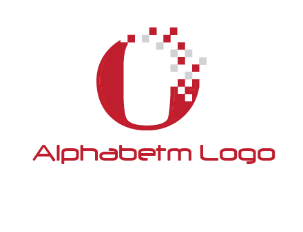 letter o pix elate logo