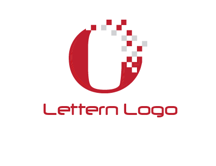 letter o pix elate logo