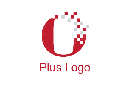letter o pix elate logo
