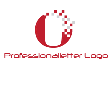 letter o pix elate logo